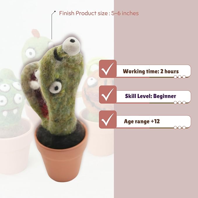 Woolbuddy Needle Felting Starter Kit - Image 5