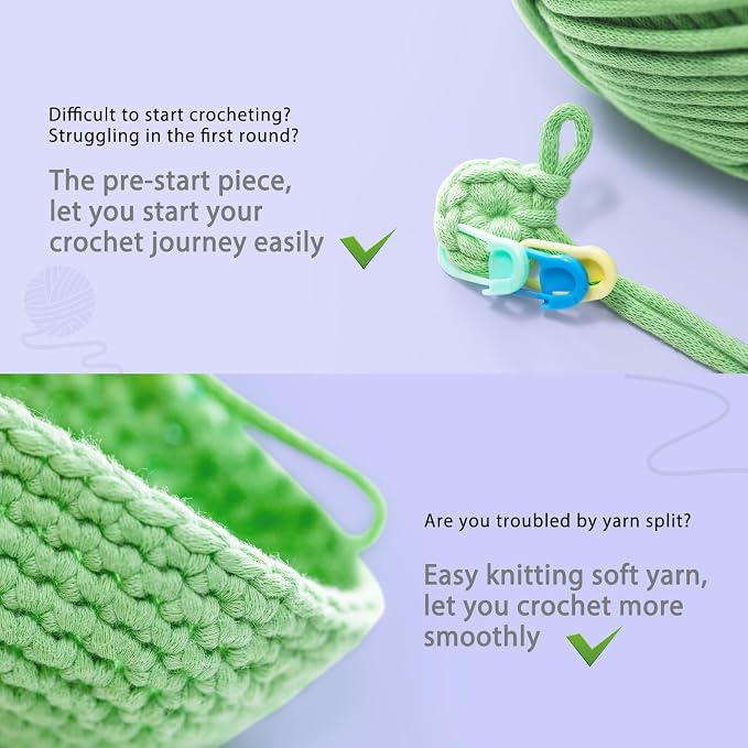 Crochet Kit for Beginners: Elephant Crochet Kit for Adults, Include Easy to Use - Image 6