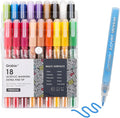 Grabie Acrylic Paint Pens Markers, 0.7 mm, Extra Fine Tip Drawing Markers by Grabie