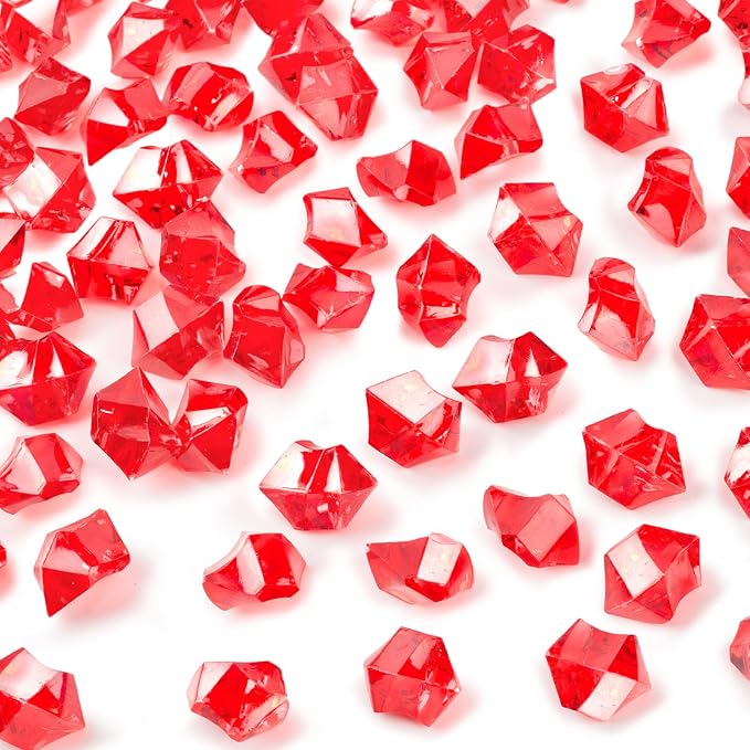 DomeStar Red Fake Ice Rocks by DOMESTAR