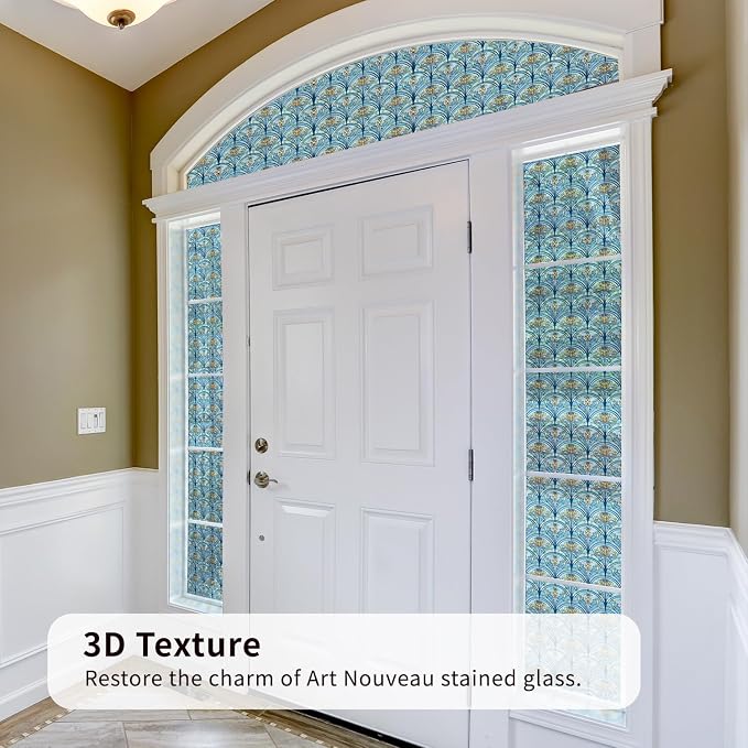 Vintage Stained Glass Window Film - Image 4
