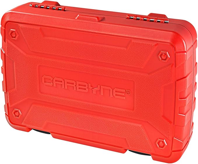 CARBYNE 3/8" Drive 6 Point Socket & Ratchet Set - 55 Piece | SAE & Metric. Includes Metric 8mm to 19mm, SAE 5/16" to 3/4". Chrome Vanadium Steel • From a Family-Run Tool Company Based in the U.S.A.