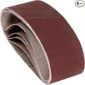 6 Pcs Sanding Belts 3 x 21 Inch 600 Grit Aluminum Oxide Abrasive Sandpaper for Belt Sander Metal Grinding Wood Working Weld Rust Removal