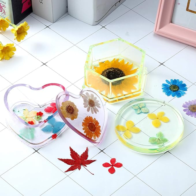eBoot 72 Pcs Dried Pressed Flowers - Image 5