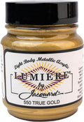 Jacquard Lumiere 2.25oz Fabric Paint True Gold by Jacquard
