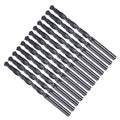 Drill Bit, 5.9mm Cutting Diameter, 4241 HSS Nitriding Black 118° Cutting Angle Versatile Jobber Bits - (Applications: for Drilling Plastic Wood Soft Metal), 12-Pieces