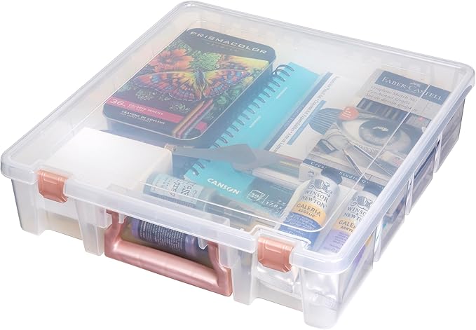 ArtBin 6955RL Super Satchel Compartment Box Clear Craft Organizer Storage Case - Image 4