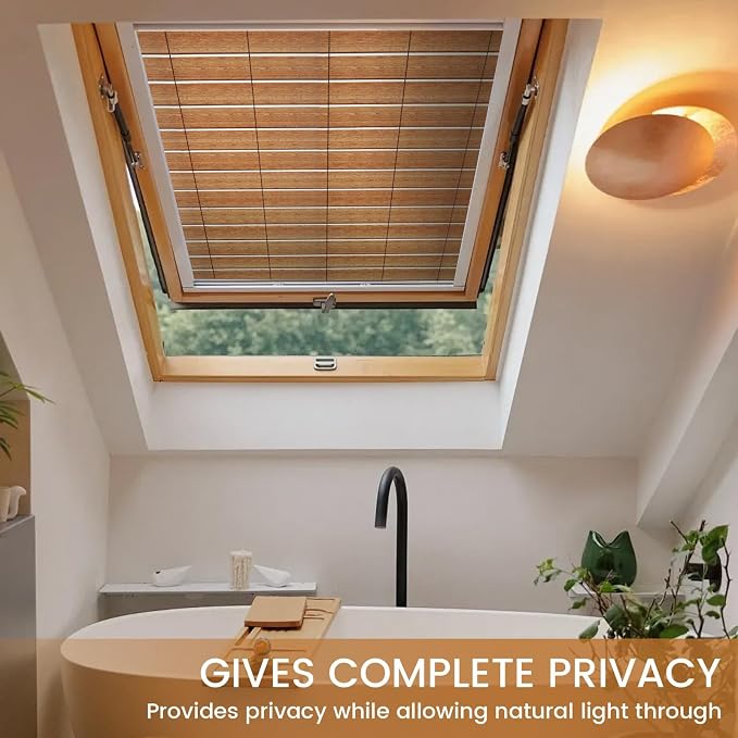 DKTIE Window Privacy Film Frosted Glass Static Cling UV Sun Blocking Heat - Image 3