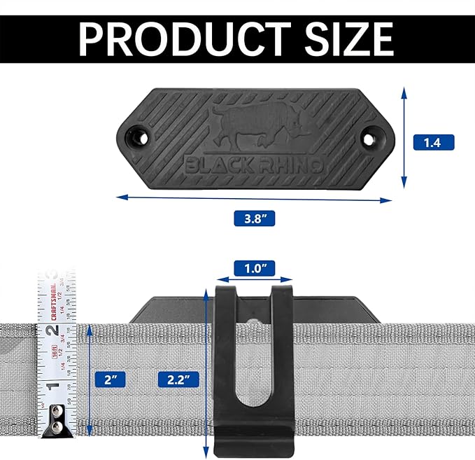 Magnetic Tool Holder, Strong Magnetic Tool Belt Clip, Magnetic Tool Holder Storage Organizer for Screws, Nails, Hammer, Sockets, Pliers, Screw Driver, Trowel, Drill Bit, Wrench,...