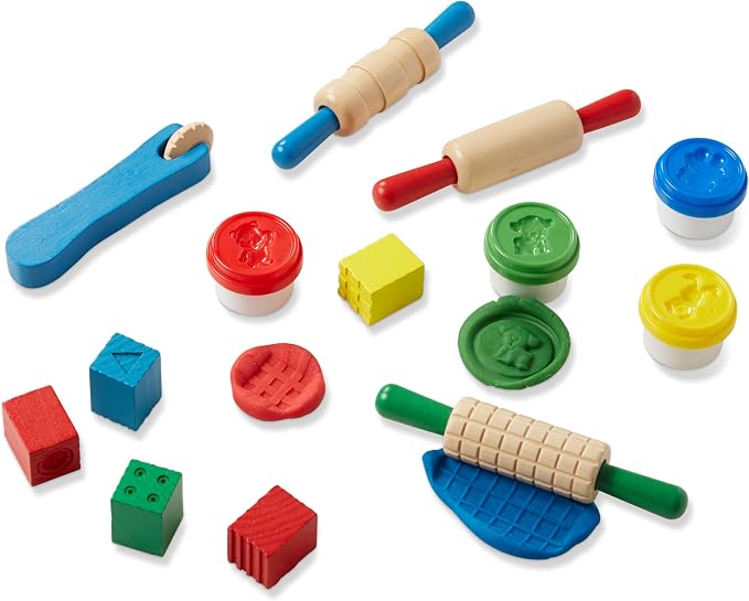 Melissa & Doug Shape, and Mold Clay Activity Set - Image 4