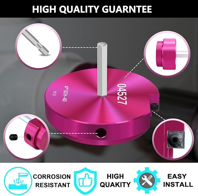PVC Pipe Reamer for 4 Inch ID Pipes, PVC Fitting Saver with 3/8-Inch Hex Shaft,Socket Saver Plastic Pipe Fitting Reamer Tool for Plumbing Sch.40 CPVC ABS Socket Hub Coupling Removing,Fit 1/2" Drills