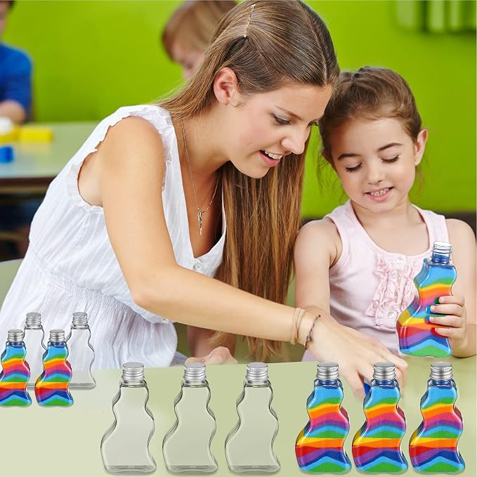 Nuenen 50 Pcs Sand Art Bottles Bulk - Image 6