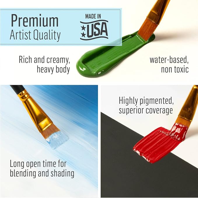 FolkArt Matte Acrylic Paint in Assorted Colors, 16 oz, Wicker White 16 Fl Oz - Image 6