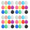 12 | 24 | 36 | 48 | 72 | 96 | 120 Pack Tape Measure,12 Colors Soft Retractable Measuring Tape 60-Inch/150cm, for Body Measuring Tailor Cloth Home Craft Measurements (48 Pack)