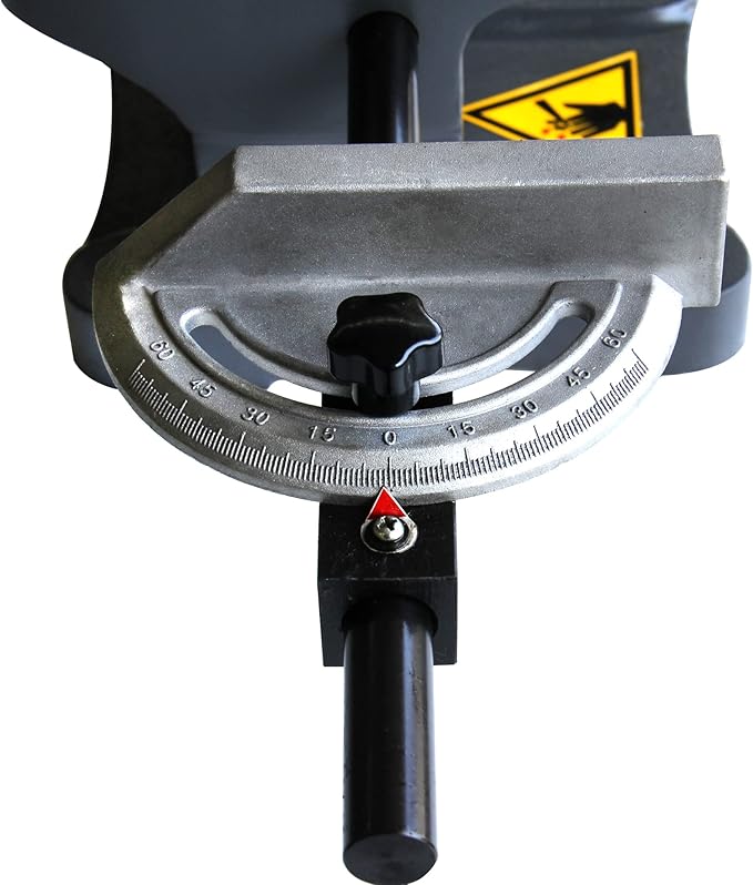 KAKA INDUSTRIAL MMS-3 Cast-Iron Multiple Purpose Throatless Sheet Metal Shear, High Accuracy, High Adjustability, Easy Operation Sheet Metal Cutter with 0.059-Inch Cutting Capacity