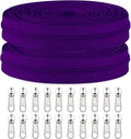 The Yards 10 Yards Bulk Purple Nylon Coil Zipper by Zipper