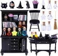 Celltestria 56 Pcs Halloween Miniatures Decorations 1:12 Scale Magic House by Unknown