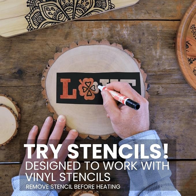 Scorch Marker - Wood Burning Marker, 2 in 1 Pyrography Kit - Image 6