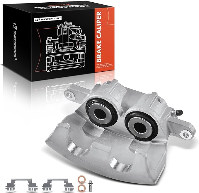 A-Premium Disc Brake Caliper Assembly Without Bracket Compatible with Dodge and Chrysler Models - Charger 2006-2021, Challenger 2009-2021, 200 2013-2014, 300 2005-2021, Magnum, Caliber, Avenger