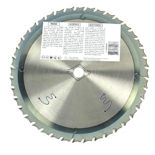 Circular Saw Blade Woodworking TA Series, 8-1/4" 40-Tooth, Arbor: 5/8", Finishing/General Purpose Wood Cutting, Anti-Thermal Adhesion Coating on Cutting Head -TA, 8-1/4" 40T TA