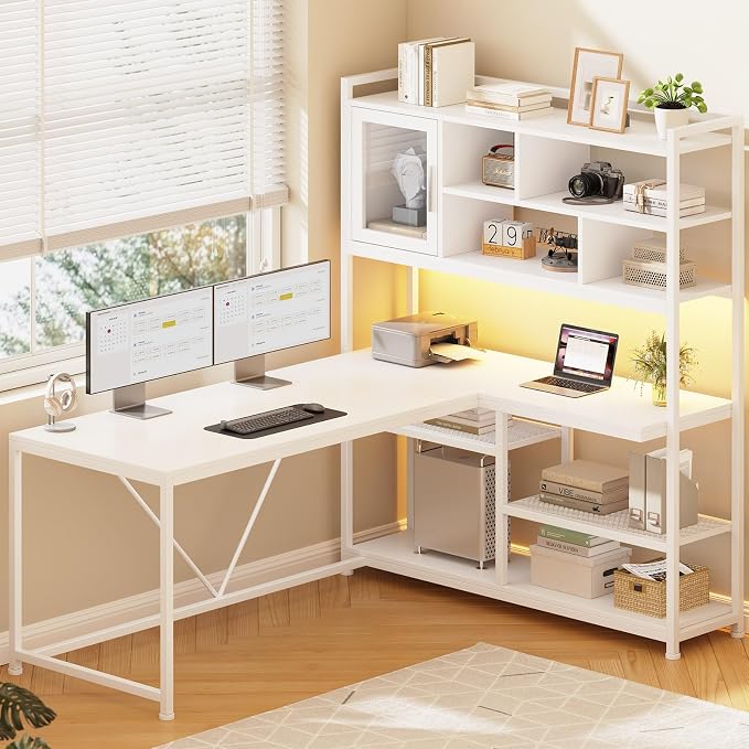 SEDETA L Shaped Computer Desk, L Shaped Corner Desk by SEDETA