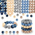 ASTARON 100 Pcs 15mm Silicone Beads by ASTARON