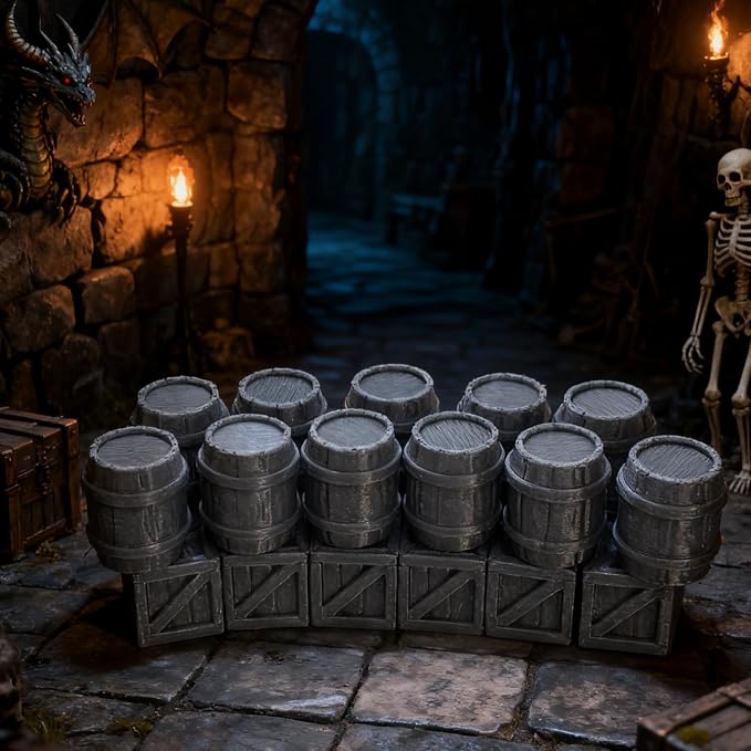 Crates and Barrels DND Terrain Compatible DND Terrain - Image 6