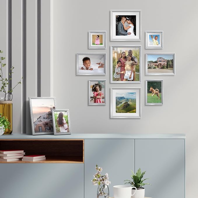8x8 Picture Frames with 6x6 Mat, 6 Pack, Contemporary, Inspirations | These - Image 6