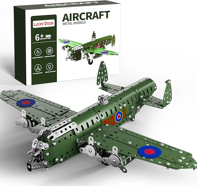 Lucky Doug STEM Building Projects Model Airplane Set by LuckyDoug