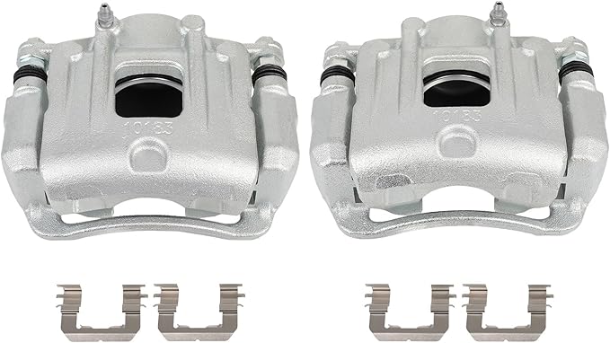 SCITOO 19B6463 19B6462 Front Left & Right Disc Brake Calipers Assembly w/Bracket For Hyundai For Santa Fe 2010-2012,For Kia For Sorento 2011-2013