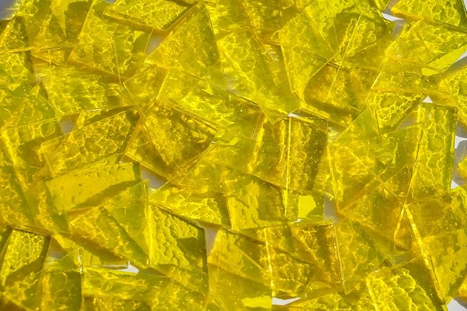 Large Transparent Textured Glass Tiles - Image 2
