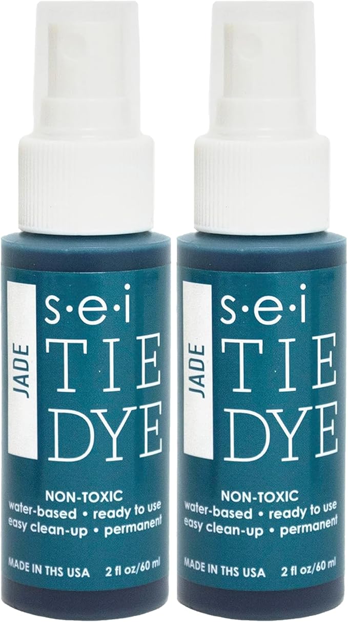 S.E.I. Jade Tie Dye Spray Bottle: 2oz. Non Toxic Fabric Dye Spray, DIY by SEI