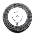 Benchmark Abrasives 6 inch Crimped Bench Grinder Wire Wheel Brush for Bench Grinder, Steel Wire 5/8" Arbor, Rust Removal
