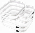 YQBRAO 6 Pack Clear Hard Shell Zipper Case, 1.2mm Heavy Duty Crush-Proof Diaper by Unknown