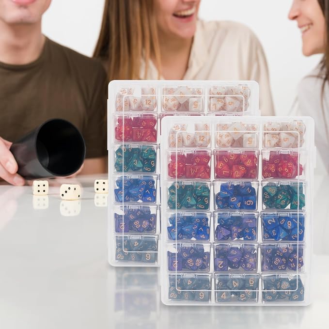 Plastic Storage for 210 Dice, Dice Display Case - Image 6