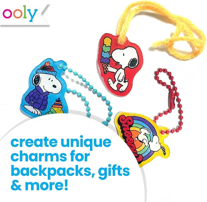 Ooly x Peanuts Snoopy 34 PC DIY Shrinking Art Kit - Image 6