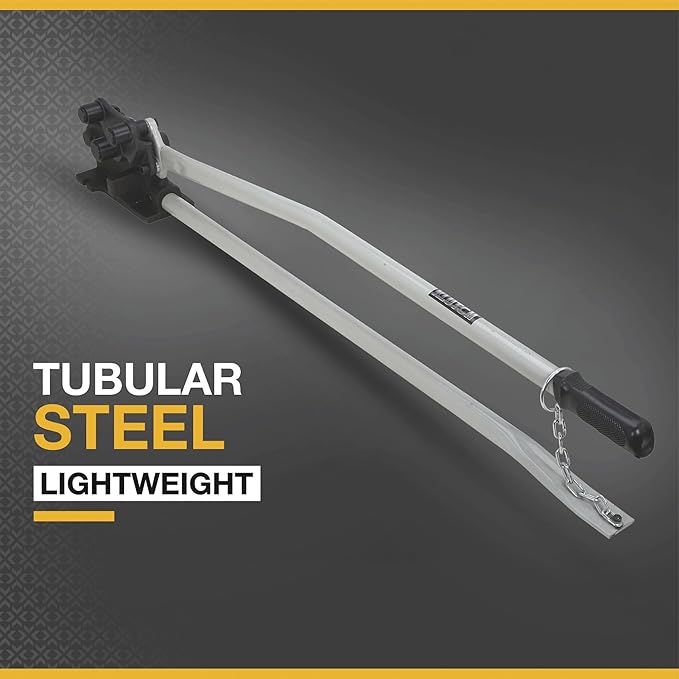 Klutch Rebar Cutting Tool, Rebar Bender Heavy-Duty Steel Cutter With Dual Functions, Rod Bender Metal Bending Tool