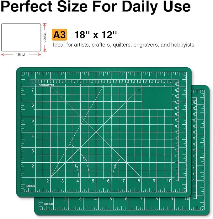 DIYSELF Cutting Mat 12in×18in, Cutting Mats - Image 2