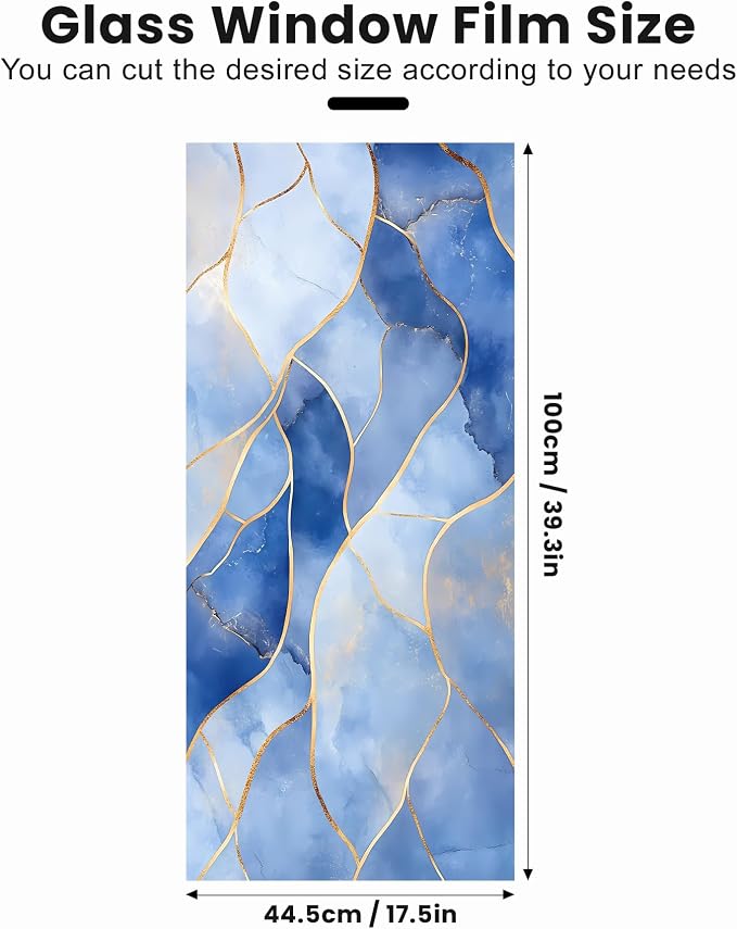Stained Glass Window Privacy Film Static Cling - Image 2