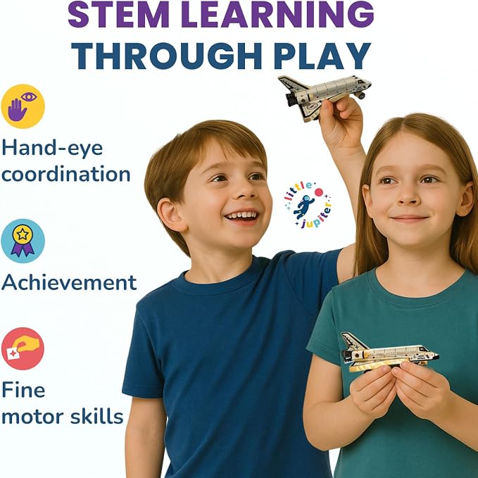 DIY Build Your Own Space Shuttle Toy Model - Image 4