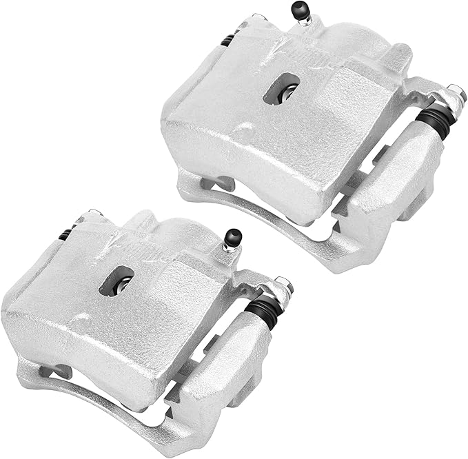 cciyu 18-B4910 18-B4911 Front Left & Right Brake Calipers With Bracket For Chevy For Malibu,For Pontiac For G6/For Solstice,For Saturn For Aura/For Sky