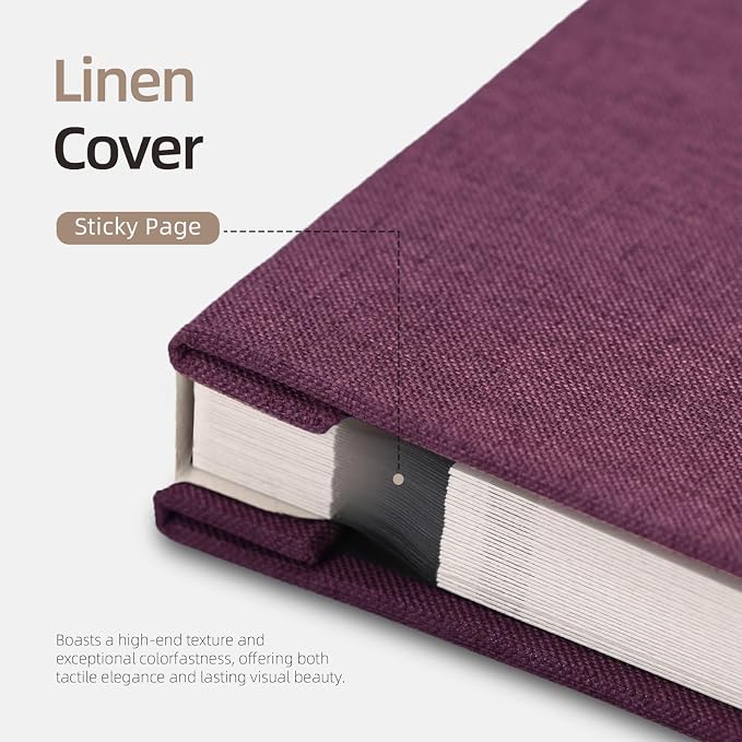 Vienrose Photo Album Self Adhesive 4x6 5x7 3x5 8x10 10x12 Scrapbook Album DIY - Image 5