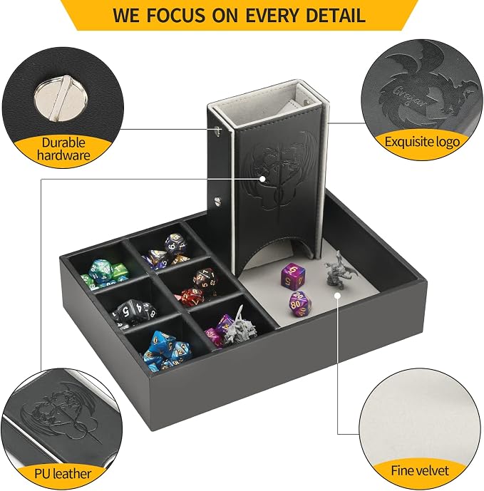 Grajar Dice Tray and Dice Tower - Image 5
