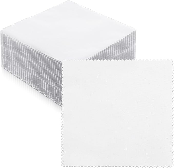 50 Pack 10-inch Cotton Fabric Squares, 10″ Precut Quilting Fabric Bundles by Unknown