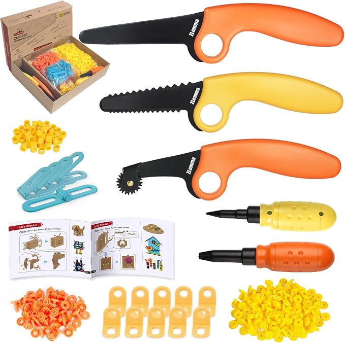 Cardboard Construction Kit by UnlockKidsCreativity