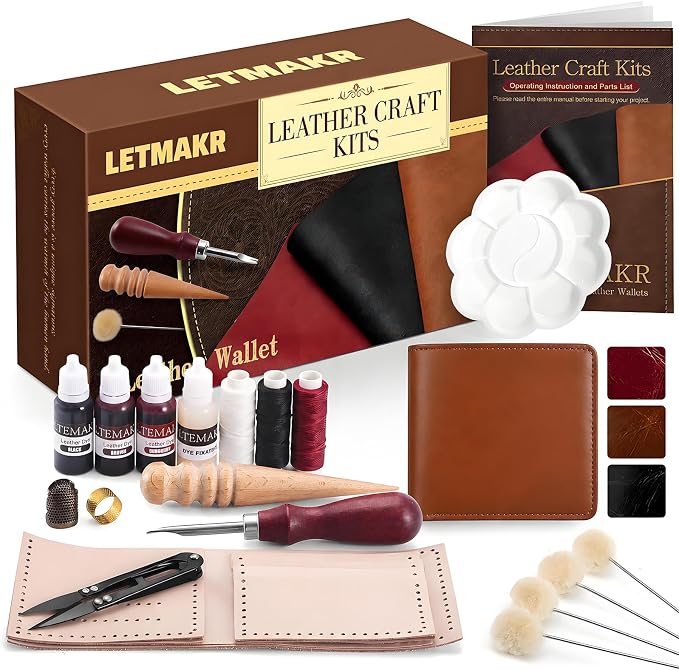 Leather Working Tools-Leather Crafting Kit by Unknown