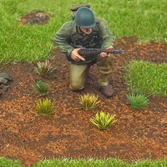Woohome 208 PCS Static Grass Tuft Model Grass Tufts Terrain Model Kit Resin - Image 6
