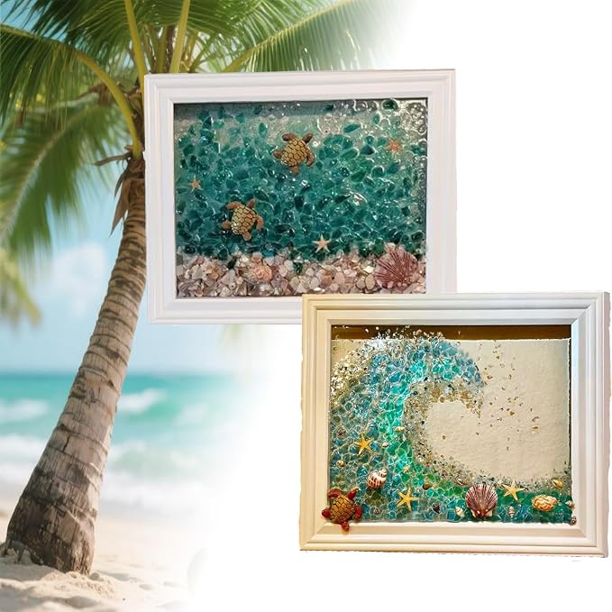 Sea Glass Art Kits, New Sea Glasss Resin Art Kits - Image 6