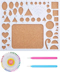 1 Set of Paper Quilling Template Board Quilling Mould by Aylifu