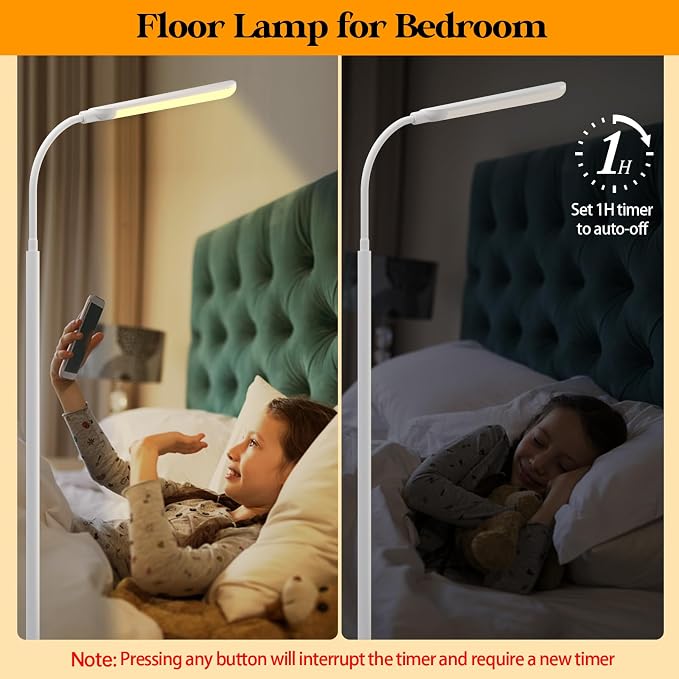 Aisutha LED Floor Lamp, 18W Super Bright Floor Lamp - Image 7
